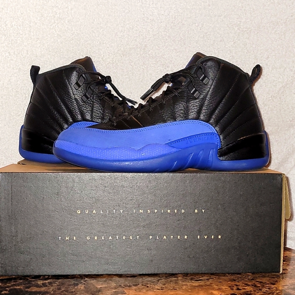 Jordan 12 Black/ Game Royal